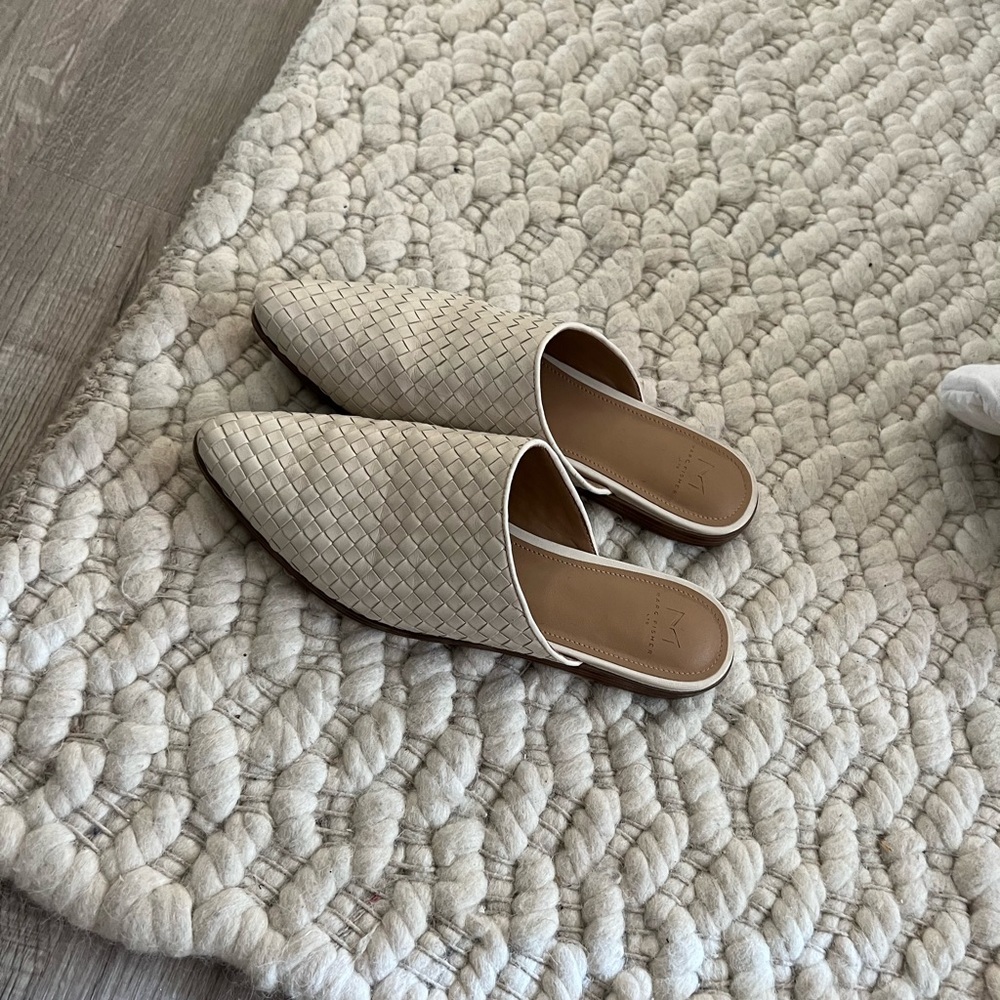 White loafers